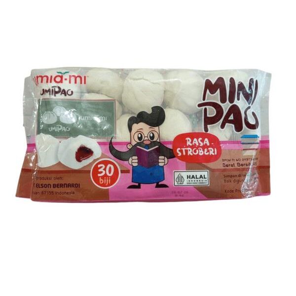 Umiami Mini Pao Rasa Strawberry 400g