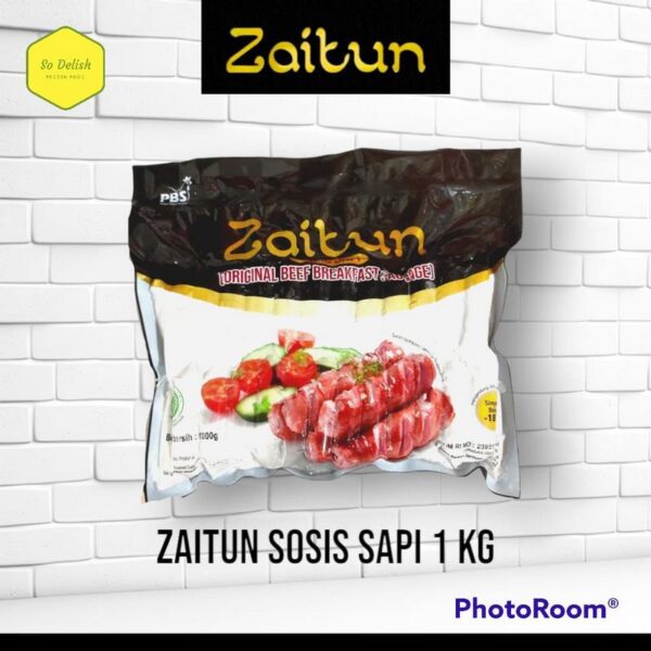 Zaitun Sosis Sapi 1kg