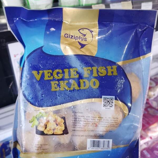 Giziplus Vegie Fish Ekado 500g