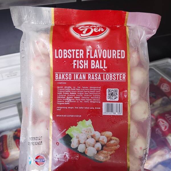 Pak Den Bakso Ikan Rasa Lobster 500g