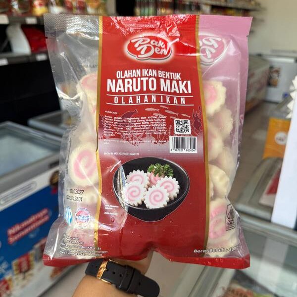 Pak Den Olahan Ikan Naruto Maki 500g