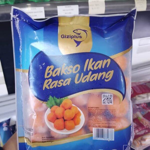 Giziplus Bakso Ikan Rasa Udang 500g