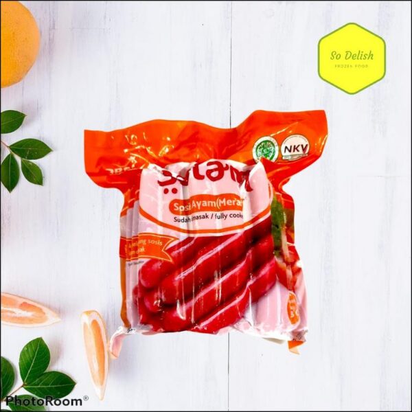 Salam Sosis Ayam Merah 500g